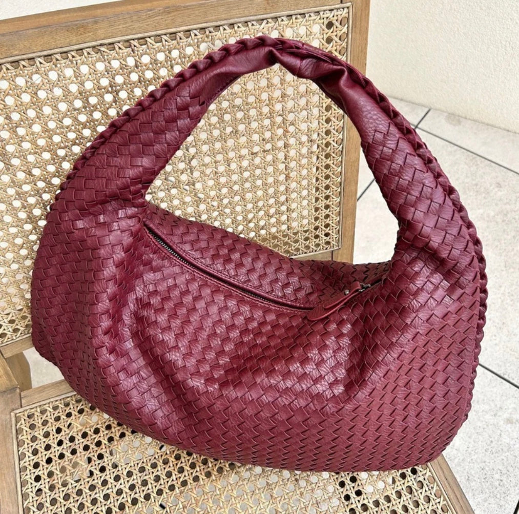 NOLA | Trendige geflochtene Handtasche